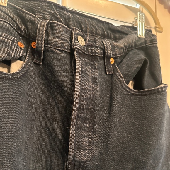 VINTAGE NAVY/BLACK LEVIS!! W31 L26 - Picture 3 of 6